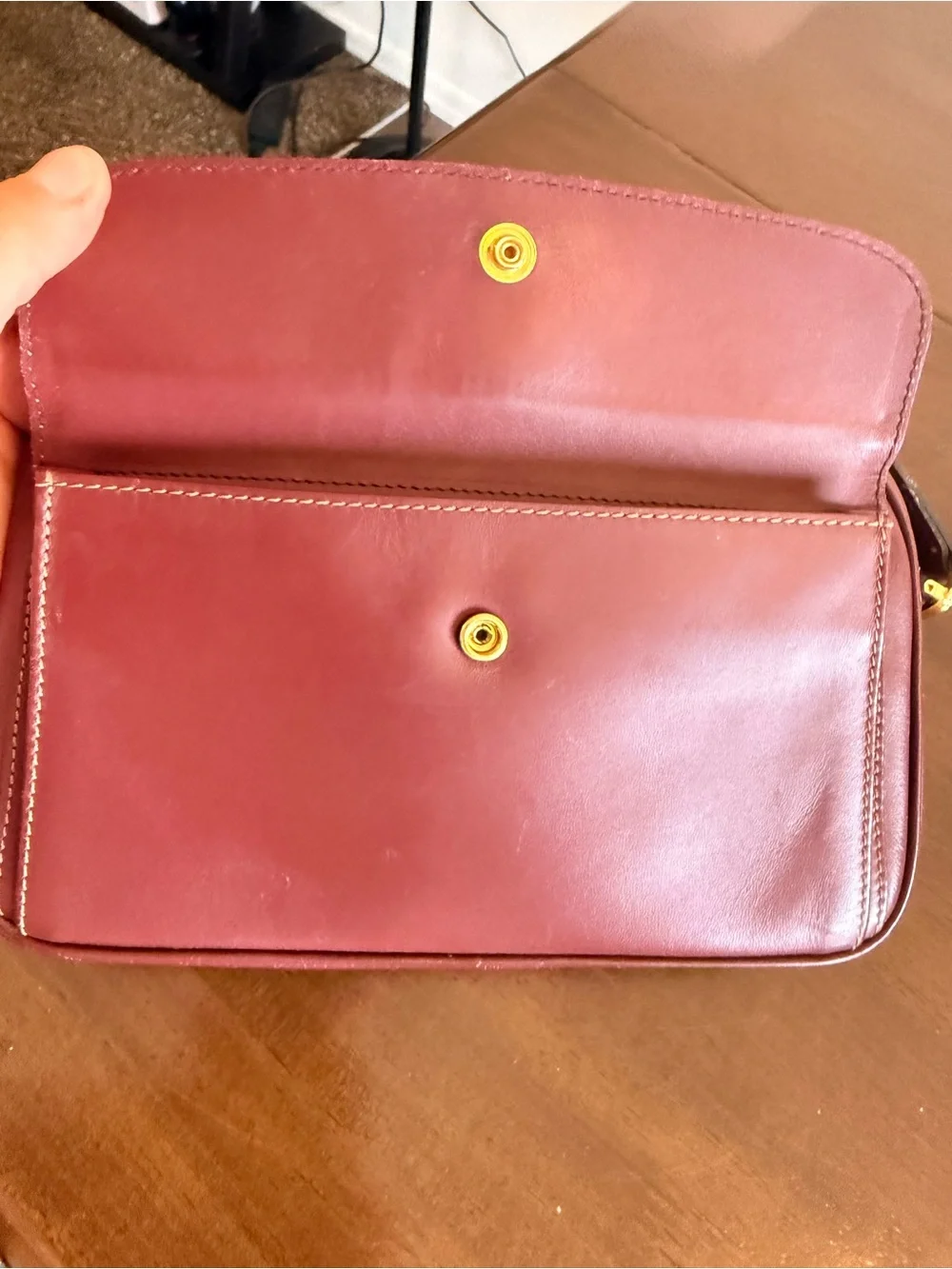 Cartier vintage leather